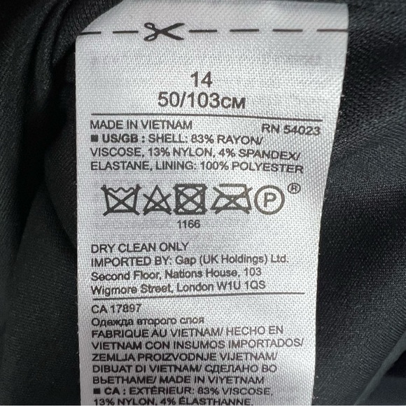 Banana Republic Black One-Shouler Dress Size 14 Pockets - Picture 8 of 11